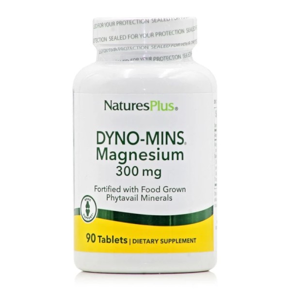 Nature's Plus Dyno-Mins Magnesium 300mg 90tabs