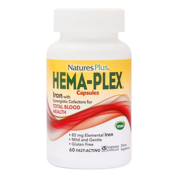 Natures Plus Hema-Plex 60 caps