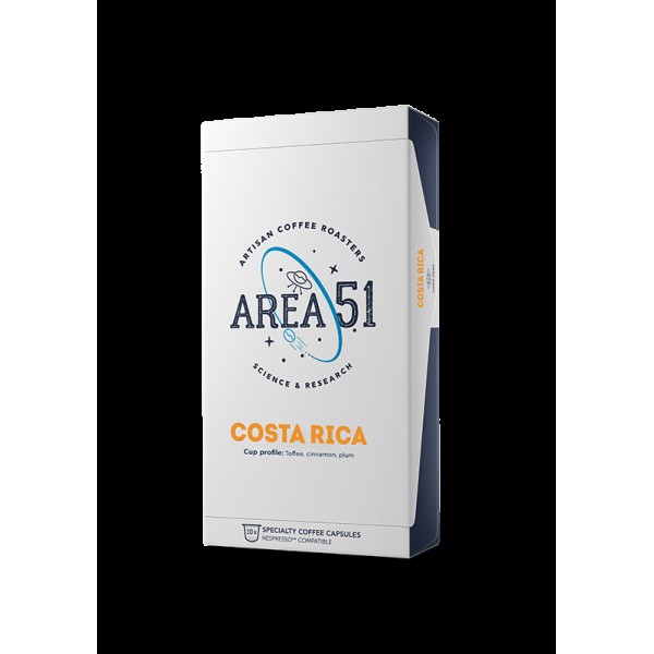 COSTA RICA (10pcs) AREA 51 COMPATIBLE CAPSULES