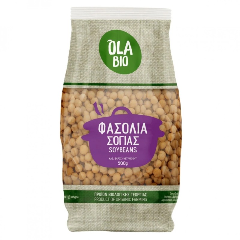 ΦΑΣΟΛΙΑ ΣΟΓΙΑΣ ΒΙΟ 500ΓΡ ΦΑΣΟΛΙΑ ΣΟΓΙΑΣ ΒΙΟ 500ΓΡ