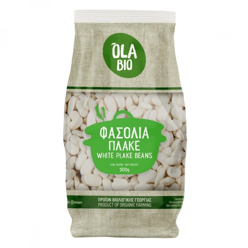 ΦΑΣΟΛΙΑ ΠΛΑΚΕ ΕΛΛΗΝΙΚΑ ΒΙΟ 500g ΦΑΣΟΛΙΑ ΠΛΑΚΕ ΕΛΛΗΝΙΚΑ ΒΙΟ 500g