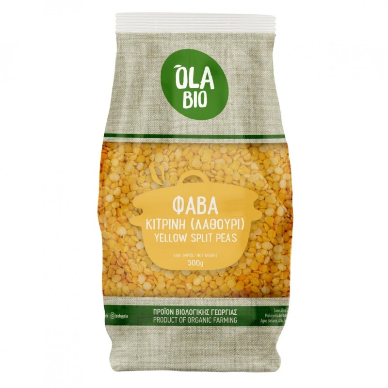 ΦΑΒΑ ΚΙΤΡΙΝΗ ΕΛΛΗΝΙΚΗ (ΛΑΘΟΥΡΙ) ΒΙΟ 500gr ΦΑΒΑ ΚΙΤΡΙΝΗ ΕΛΛΗΝΙΚΗ (ΛΑΘΟΥΡΙ) ΒΙΟ 500gr