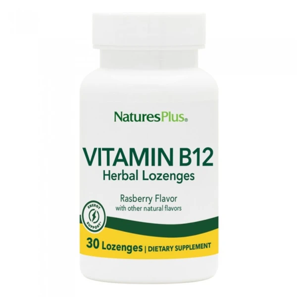 Natures Plus Vitamin B-12 1000Mcg 30Lozenges