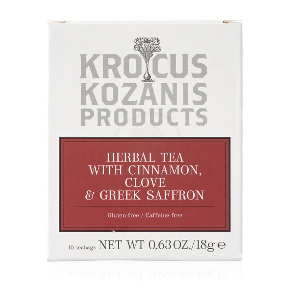 Ρόφημα με κανέλα, γαρύφαλλο & κρόκο Κοζάνης 