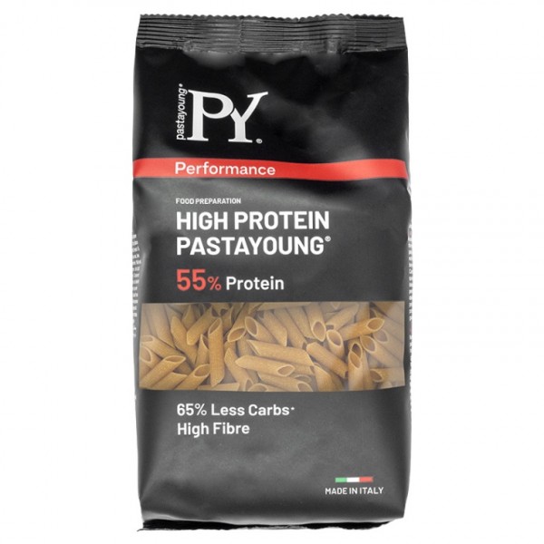 Pasta Young High protein 55% penne rigate 250g