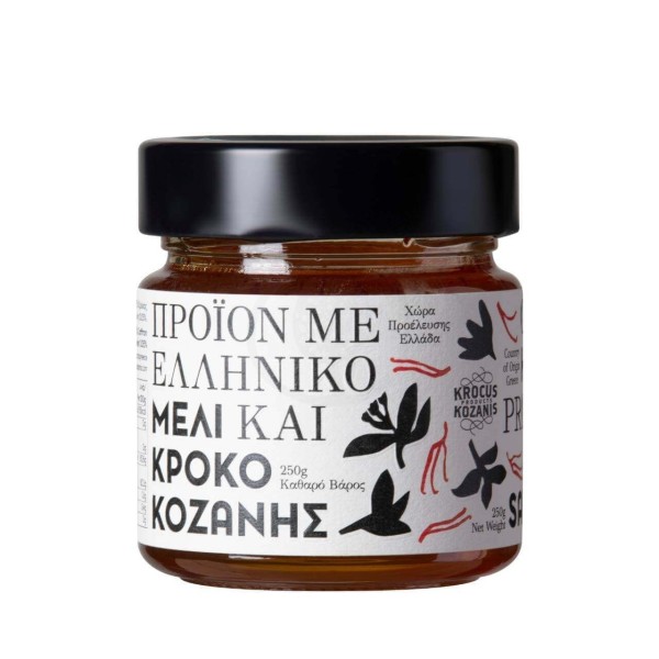Μέλι με κρόκο Κοζάνης "Krocus Kozanis Products" 250g