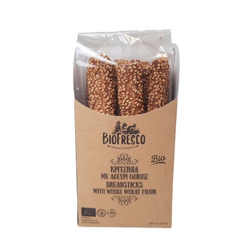 Κριτσίνια ολικής, Χειροποίητα  140g Κριτσίνια ολικής, Χειροποίητα  140g