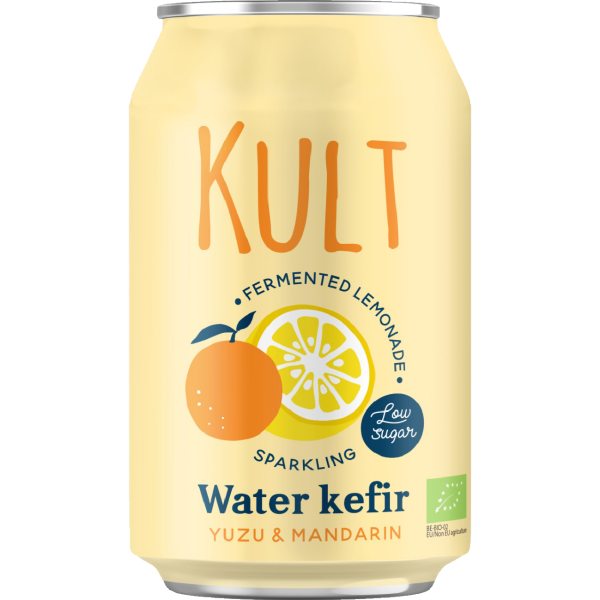 Kult Bio Κεφίρ Νερού με Yuzu & Μανταρίνι 330ml