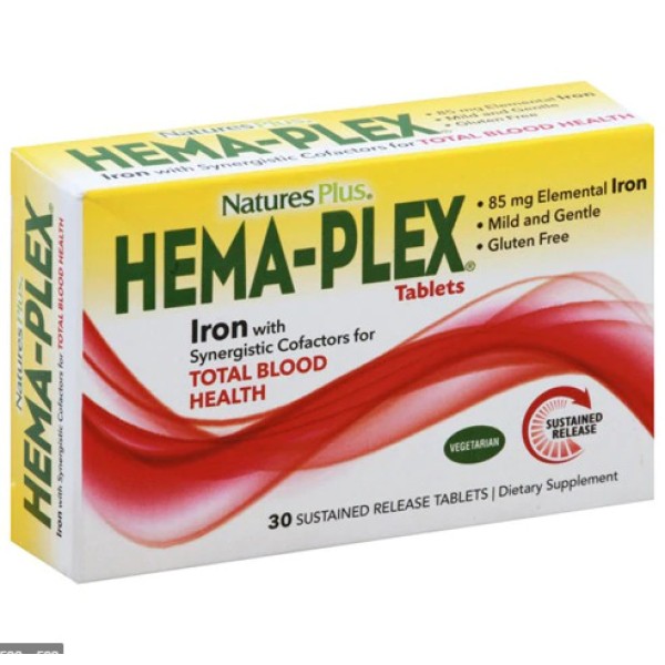 Nature's Plus Hema Plex 30 ταμπλέτες