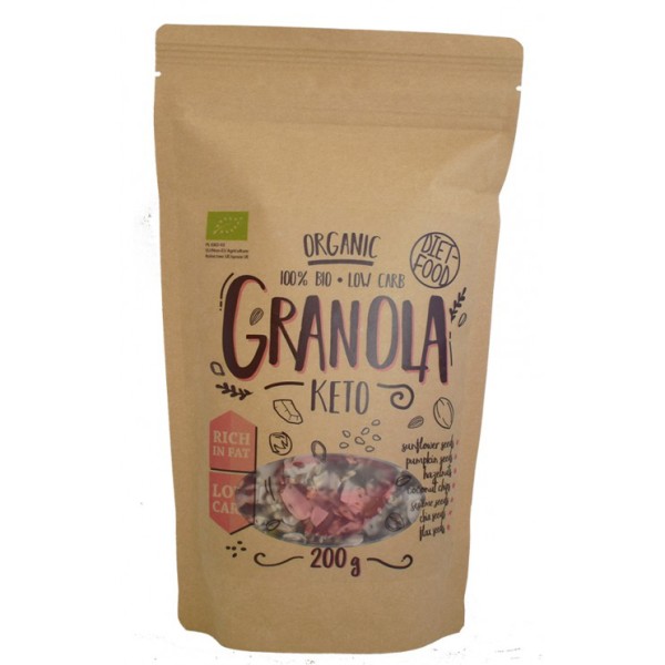 ΓΚΡΑΝΟΛΑ ΚΕΤΟ ΒΙΟ 200gr