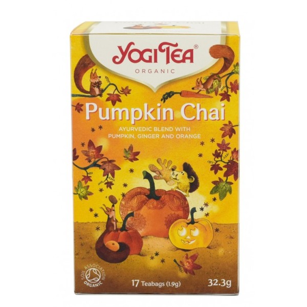 ΥΟGI TEA PUMPKIN CHAI ΒΙΟ 32,3gr