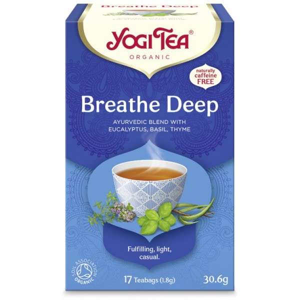 YOGI TEA BREATH DEEP ΒΙΟ 30,6ΓΡ