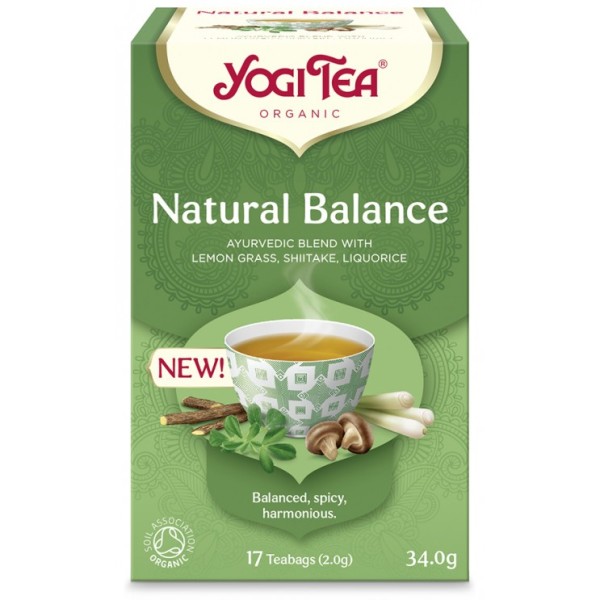 YOGI TEA NATURAL BALANCE ΒΙΟ 34gr