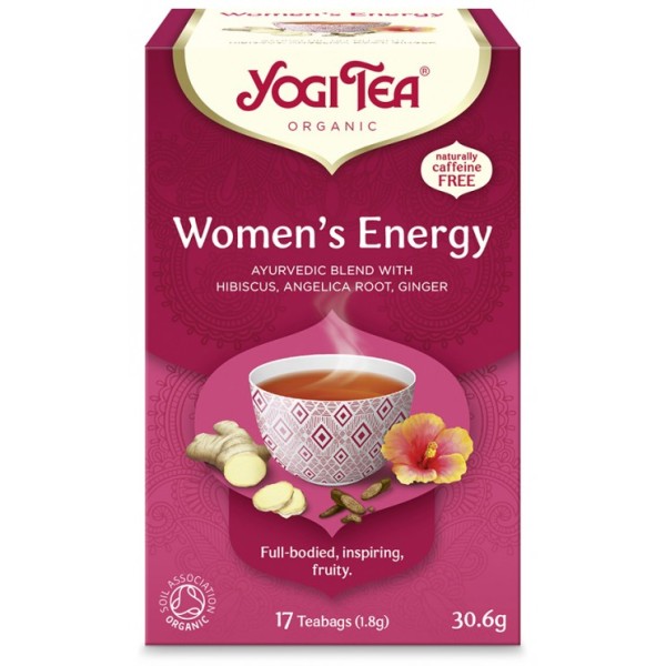 YOGI TEA WOMEN'S ENERGY ΒΙΟ 30,6ΓΡ