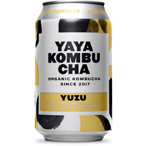 ΚΟΜΠΟΥΧΑ ΜΕ YUZU 330ML YAVA KOMBUCHA BIO